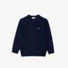 Vetements Fille | LACOSTE Pull En Jersey De Coton Et Laine Merinos