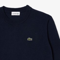 Vetements Fille | LACOSTE Pull En Jersey De Coton Et Laine Merinos