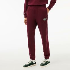 Pantalons & Shorts | LACOSTE Pantalon De Survetement Jogger Imprime Lacoste