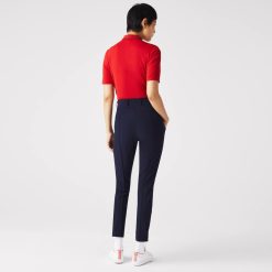 Vetements De Sport | LACOSTE Pantalon Femme Golf Lacoste Sport En Taffetas Extensible Ultra-Dry