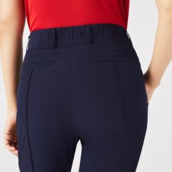 Vetements De Sport | LACOSTE Pantalon Femme Golf Lacoste Sport En Taffetas Extensible Ultra-Dry