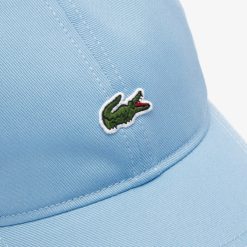 Chapeaux & Casquettes | LACOSTE Casquette Unie Unie Lacoste En Twill De Coton Biologique