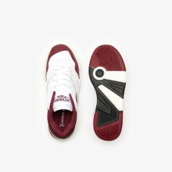 Sneakers | LACOSTE Sneakers Lineshot Femme En Cuir Talon Sigle