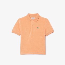 Vetements Fille | LACOSTE Polo En Coton Eponge