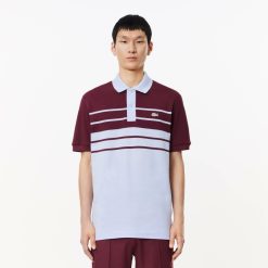 Polos | LACOSTE Polo Original L.12.12 Raye Fabrique En France