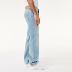 Pantalons & Shorts | LACOSTE Jean 5 Poches Straight Fit Indigo