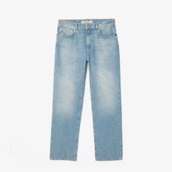 Pantalons & Shorts | LACOSTE Jean 5 Poches Straight Fit Indigo