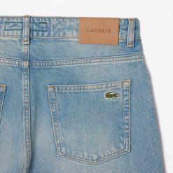 Pantalons & Shorts | LACOSTE Jean 5 Poches Straight Fit Indigo