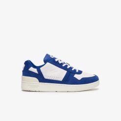 Sneakers | LACOSTE Sneakers T-Clip Homme En Cuir Contraste