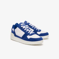 Sneakers | LACOSTE Sneakers T-Clip Homme En Cuir Contraste