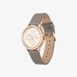 Montres | LACOSTE Montre Multifonction Skyhook Cuir