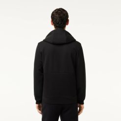 Vetements De Sport | LACOSTE Sweatshirt A Capuche Lacoste Sport Avec Empiecements En Mesh