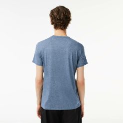 T-Shirts | LACOSTE T-Shirt Col Rond En Jersey De Coton Pima Uni