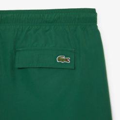 Maillots De Bain | LACOSTE Short De Bain Homme Lacoste Quick Dry Avec Son Sac De Voyage