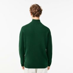 Pullovers | LACOSTE Pull Camionneur En Laine Unie