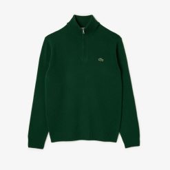 Pullovers | LACOSTE Pull Camionneur En Laine Unie