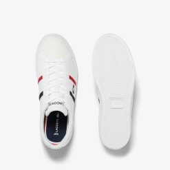 Sneakers | LACOSTE Sneakers Lerond Pro Homme Lacoste En Cuir Tricolores