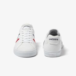 Sneakers | LACOSTE Sneakers Lerond Pro Homme Lacoste En Cuir Tricolores