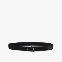 Ceintures | LACOSTE Ceinture Tressee En Sangle Elastique