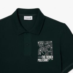 Polos | LACOSTE Polo Lacoste Movement Imprime Devant Et Dos