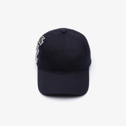 Chapeaux & Casquettes | LACOSTE Casquette Avec Badges Iconiques En Coton