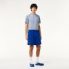 Vetements De Sport | LACOSTE Short A Carreaux Homme Lacoste Sport En Mesh Extensible