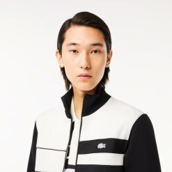 Sweatshirts | LACOSTE Sweatshirt Zippe Paris Fabrique En France