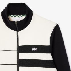 Sweatshirts | LACOSTE Sweatshirt Zippe Paris Fabrique En France