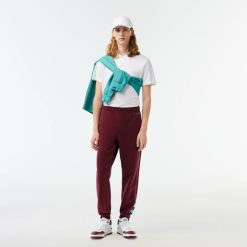 Pantalons & Shorts | LACOSTE Pantalon De Survetement Regular Fit Jogger Avec Broderie