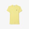 T-Shirts | LACOSTE T-Shirt Cotele Slim Fit En Coton