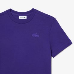 T-Shirts | LACOSTE T-Shirt Avec Crocodile En Relief Sur La Poitrine