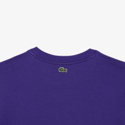 T-Shirts | LACOSTE T-Shirt Avec Crocodile En Relief Sur La Poitrine