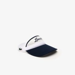 Chapeaux & Casquettes | LACOSTE Visiere Golf Ajustable Avec Marquage Lacoste