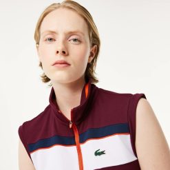 Vetements De Sport | LACOSTE Polo Tennis Contraste En Pique Indemaillable Ultra-Dry