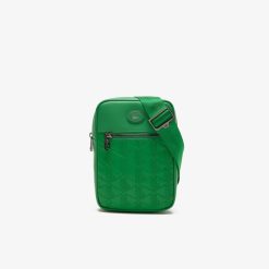 Sacoches & Pochettes | LACOSTE Sacoche Verticale Nomogramme Embosse Monogramme