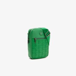 Sacoches & Pochettes | LACOSTE Sacoche Verticale Nomogramme Embosse Monogramme