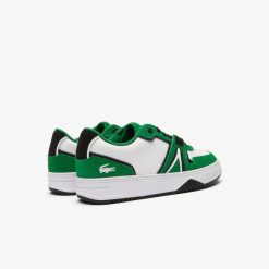 Sneakers | LACOSTE Sneakers L001 Homme En Cuir Enduit