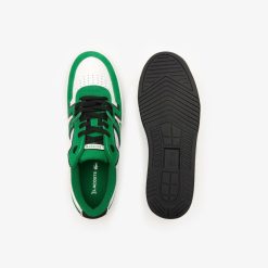 Sneakers | LACOSTE Sneakers L001 Homme En Cuir Enduit