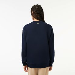 Sweatshirts | LACOSTE Sweatshirt Jogger Oversize Imprime Tennis En Molleton