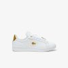 Sneakers | LACOSTE Sneakers Carnaby Pro Femme Lacoste En Cuir Avec Detail Metallique