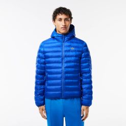 Manteaux & Vestes | LACOSTE Doudoune Homme Lacoste Matelasse Avec Capuche