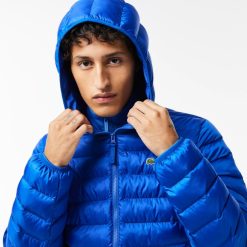 Manteaux & Vestes | LACOSTE Doudoune Homme Lacoste Matelasse Avec Capuche