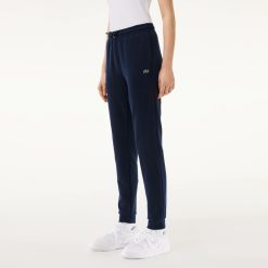 Pantalons & Shorts | LACOSTE Pantalon De Survetement Jogger Femme Lacoste En Molleton