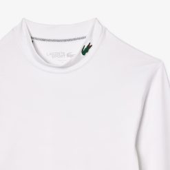 Vetements De Sport | LACOSTE T-Shirt Sport Manches Longues En Fibres Recyclees