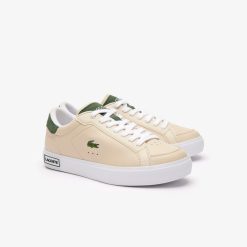 Sneakers | LACOSTE Sneakers Powercourt Femme En Cuir