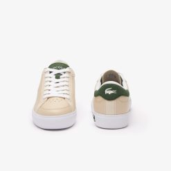 Sneakers | LACOSTE Sneakers Powercourt Femme En Cuir