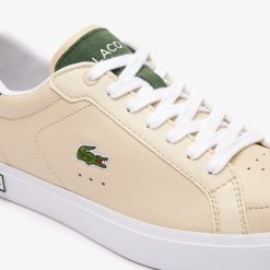 Sneakers | LACOSTE Sneakers Powercourt Femme En Cuir