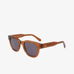 Lunettes De Soleil | LACOSTE Lunettes De Soleil L.12.12 Trim Ovales