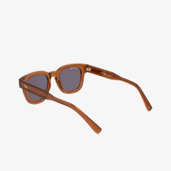 Lunettes De Soleil | LACOSTE Lunettes De Soleil L.12.12 Trim Ovales