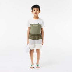 Vetements Garcon | LACOSTE Short De Bain Color-Block